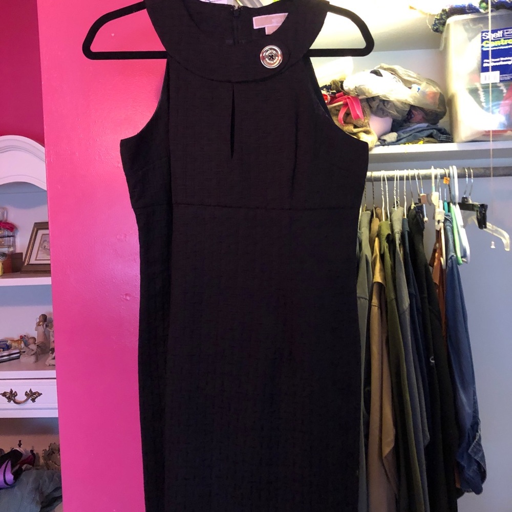 Black Michael Kors Cocktail Dress